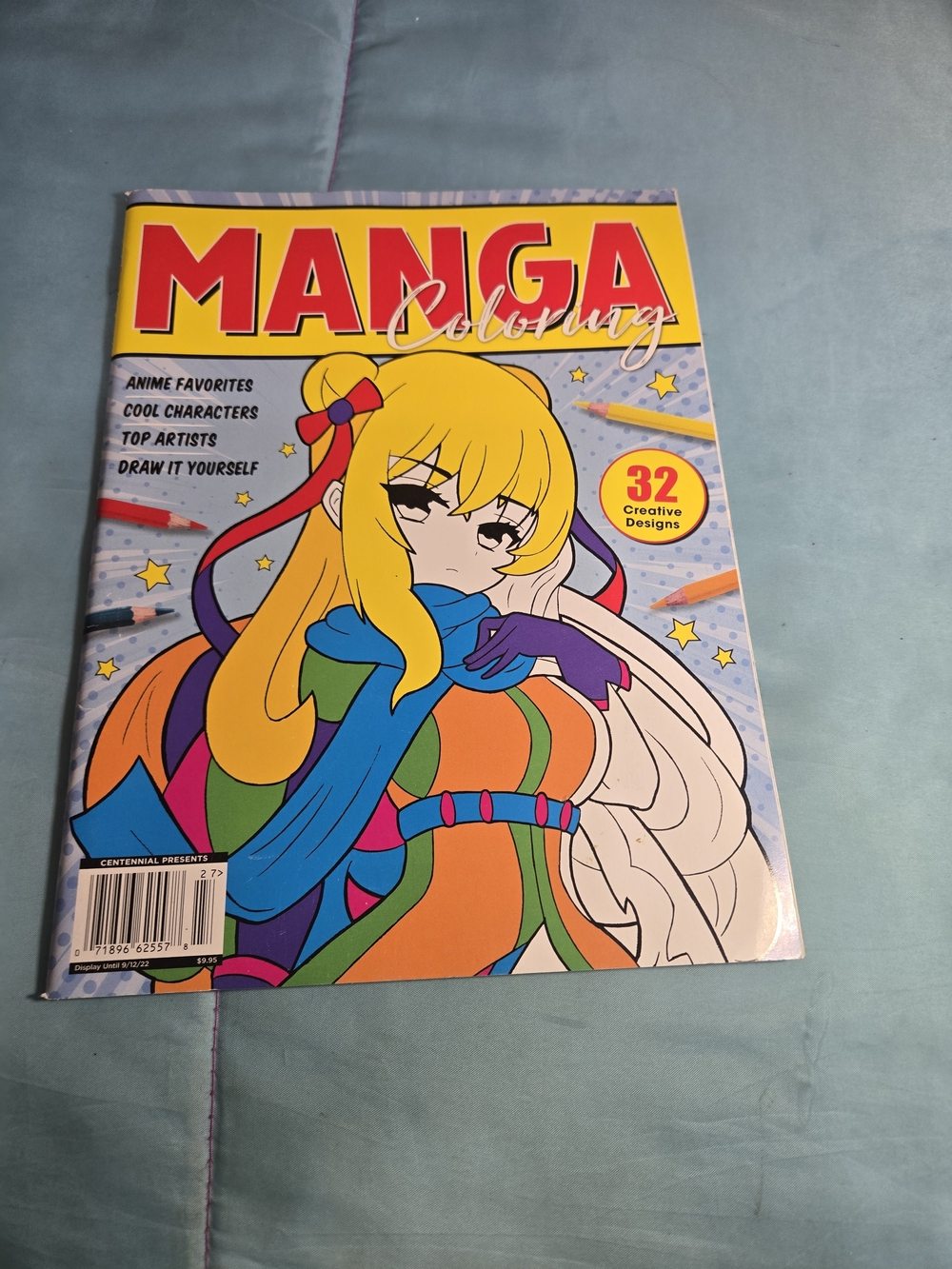 Manga Coloring Book Anime Favorites Cool Characters Top Artists Draw it Yourself